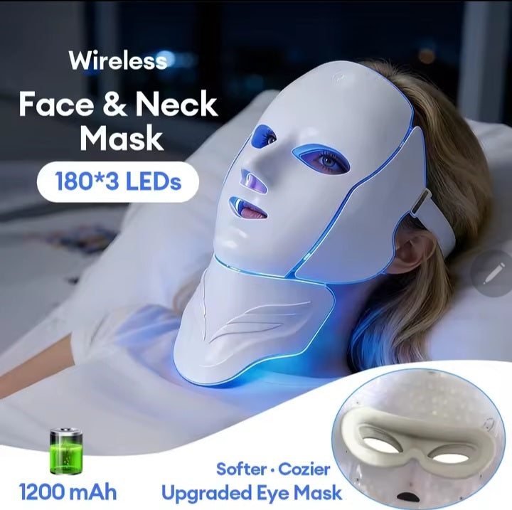 Led face mask therapy