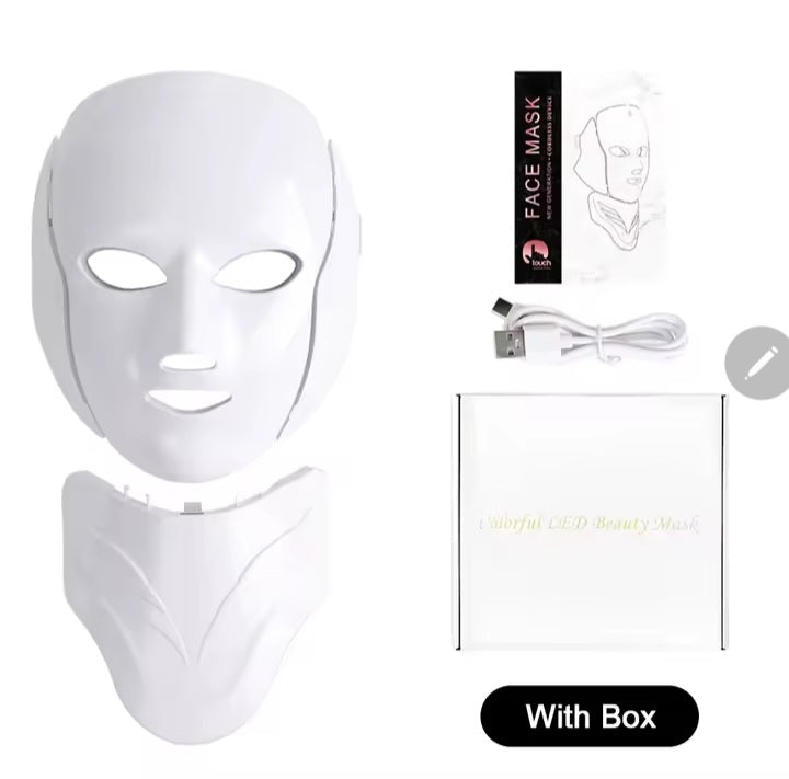 Led face mask therapy